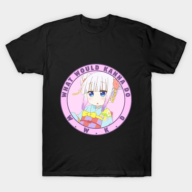 What would Kanna do? (Kimono) T-Shirt by MGscience